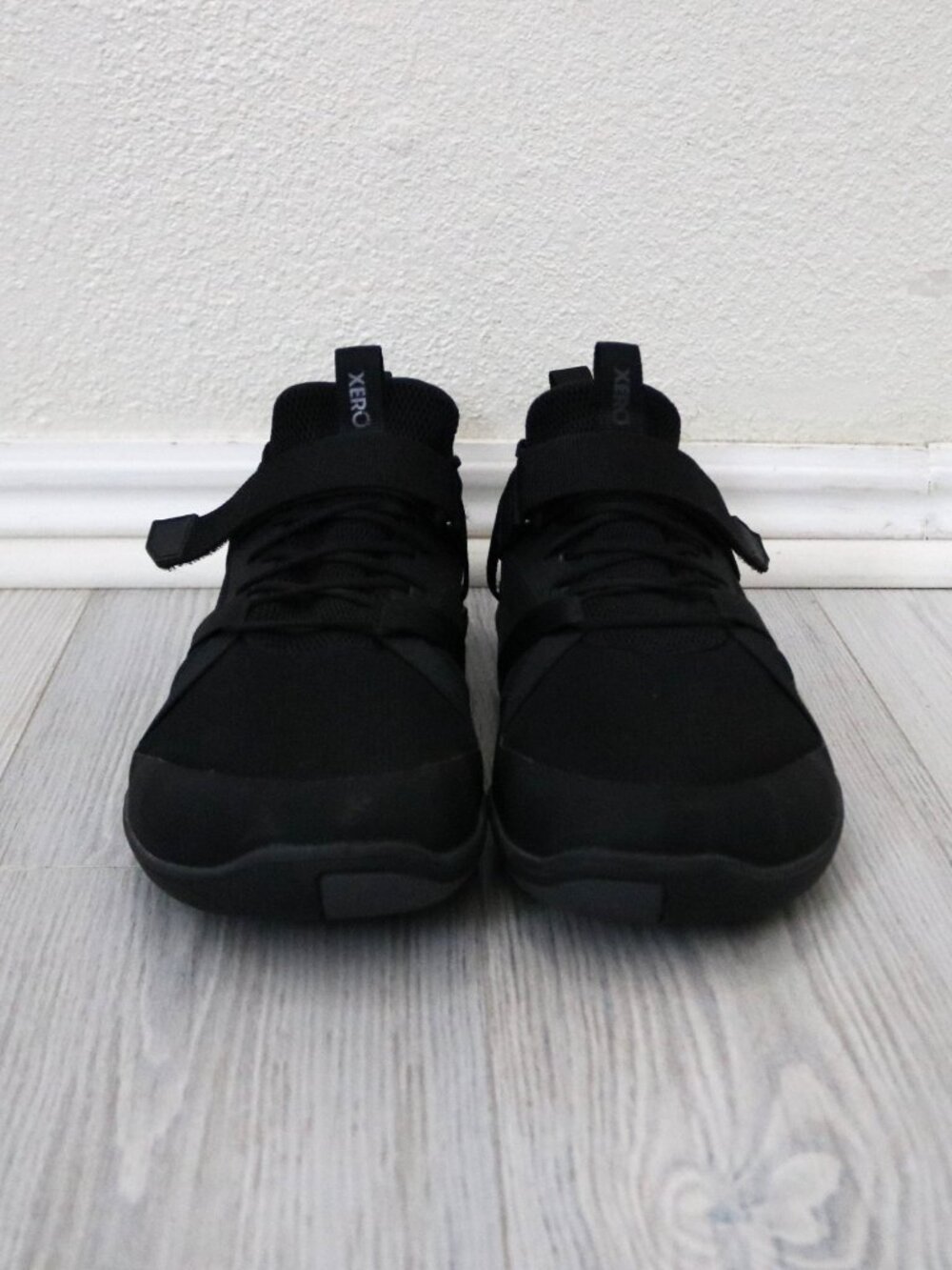 Xero Forza Trainer Barefoot Shoes Men's 11 Black on Black Minimalist Athletic - Picture 3 of 8